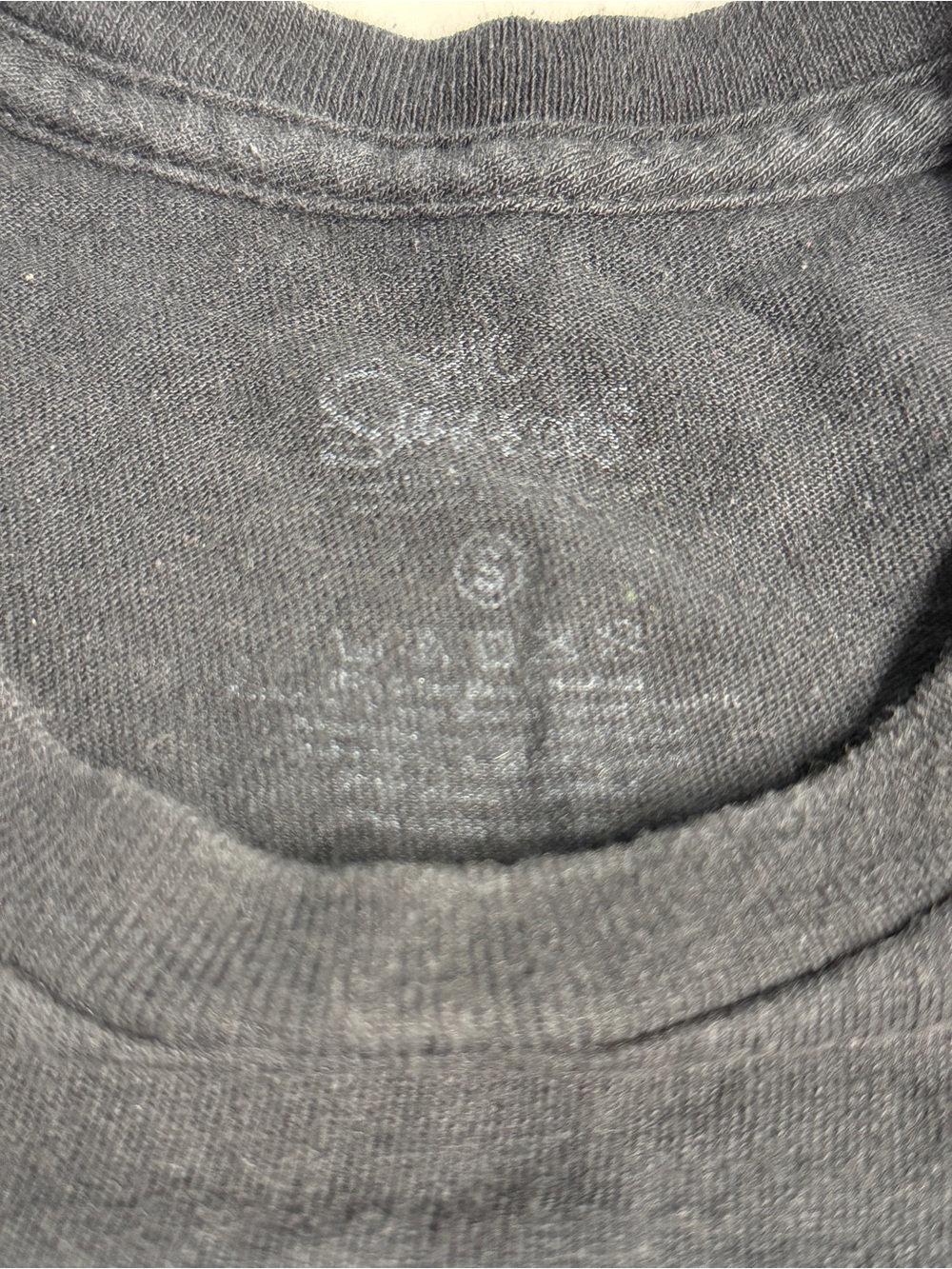 Vintage Krusty Burger Graphic Tee - Black - Picture 3 of 5